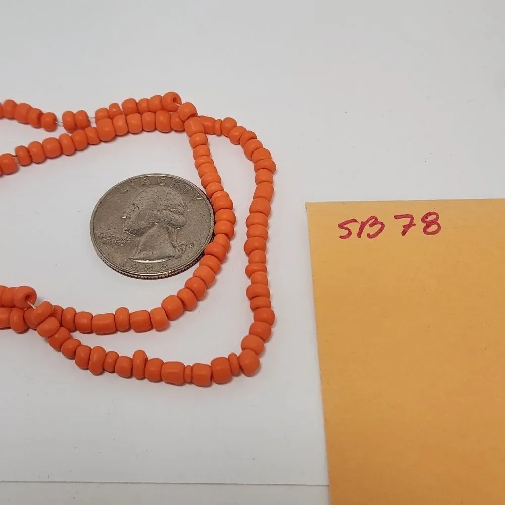 5/$10 Seed Bead Strand 1 Single Strand Seed Beads Jewelry Making Supplies Crafts